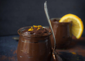 Pudding de Chocolate a la Naranja