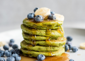 Tortitas de Espinacas y Plátano sin gluten