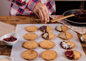 Galletas crujientes sin gluten